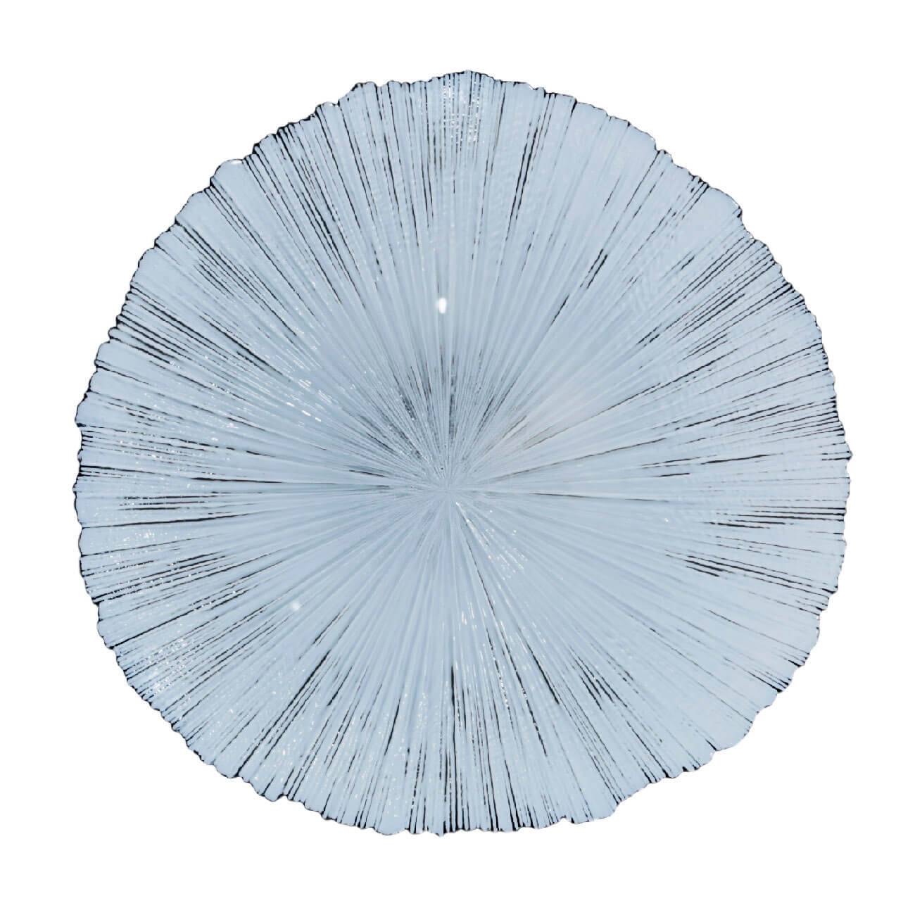 Тарелка закусочная, 21 см, стекло, серая, Angle тарелка закусочная 24 см 2 шт фарфор f с серебристым кантом ирисы antarctica flowers