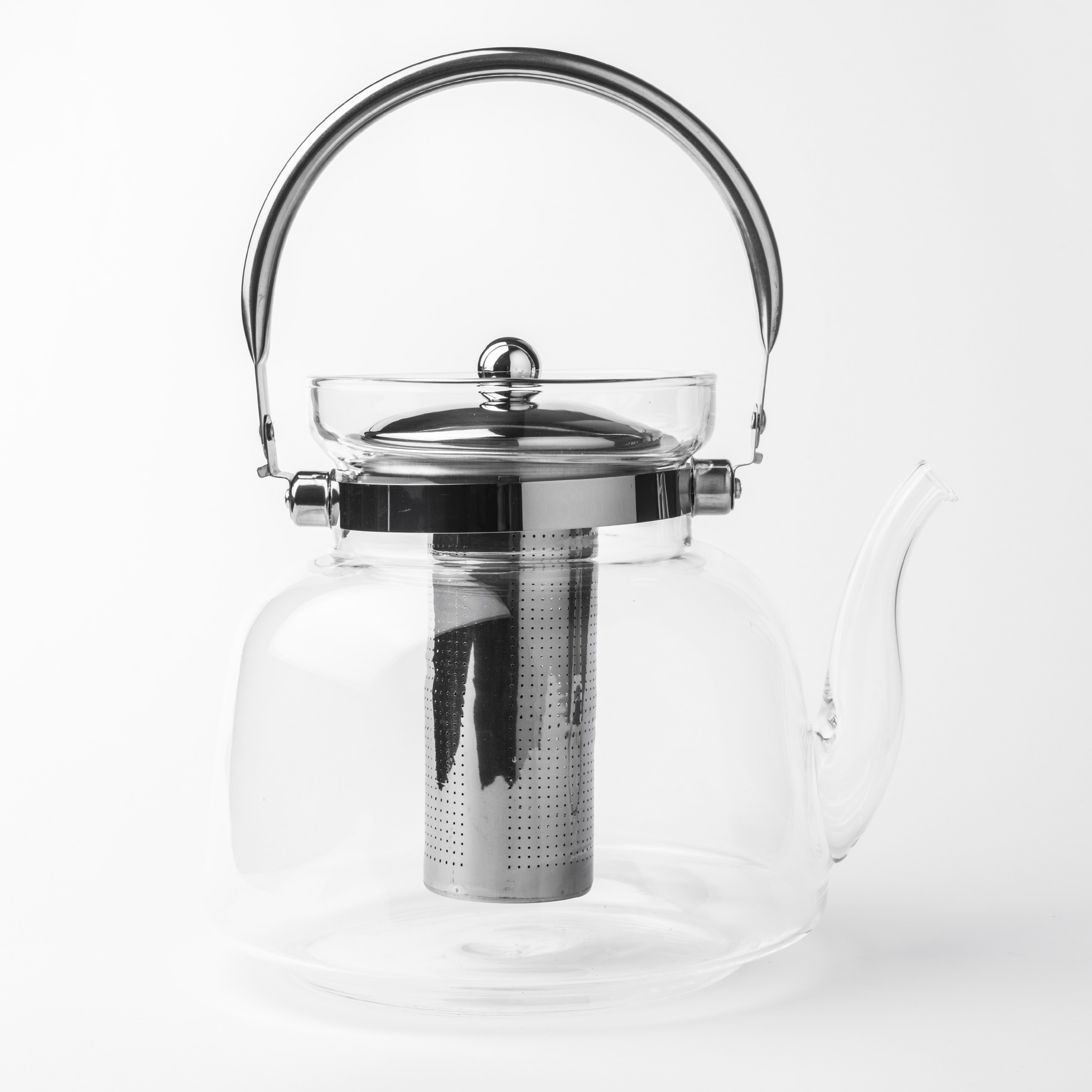 Чайник, 2,8 л, с ситом для заваривания, стекло Б/сталь, Classic изображение № 2