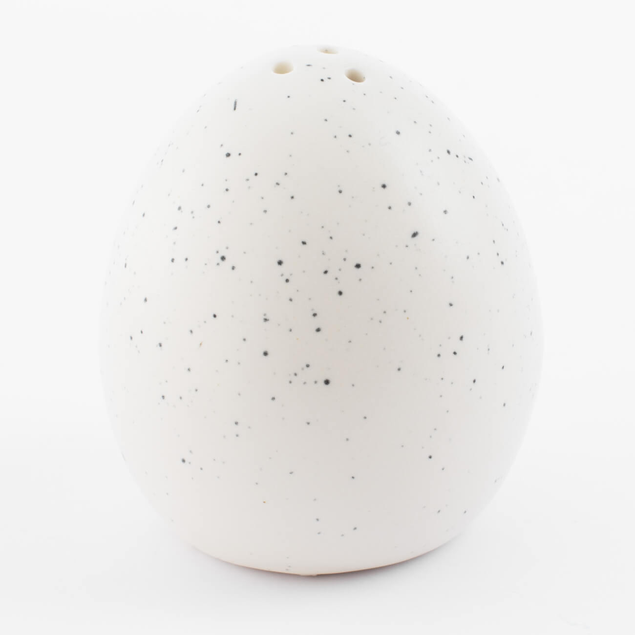 Емкость для соли или перца, 6 см, фарфор P, молочная, в крапинку, Яйцо, Natural Easter яйцо из пенопласта 9 см
