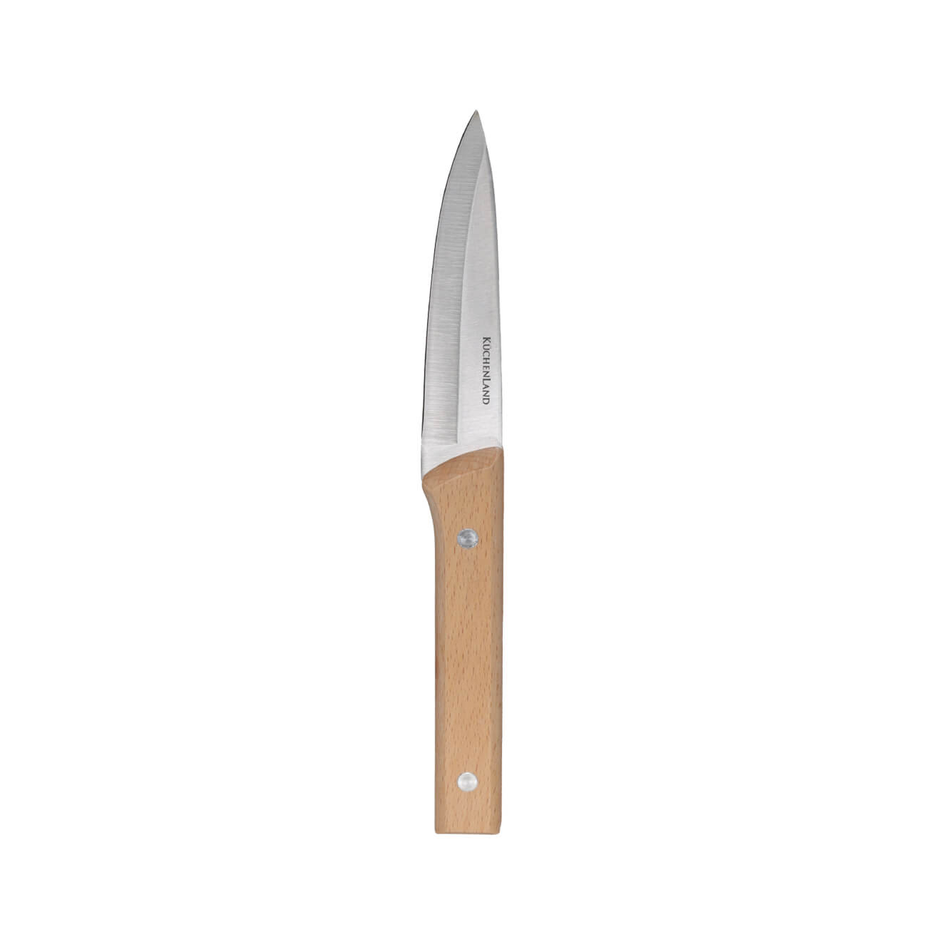 Нож для чистки овощей, 9 см, сталь/дерево, Eco home нож для чистки овощей tefal 9 см