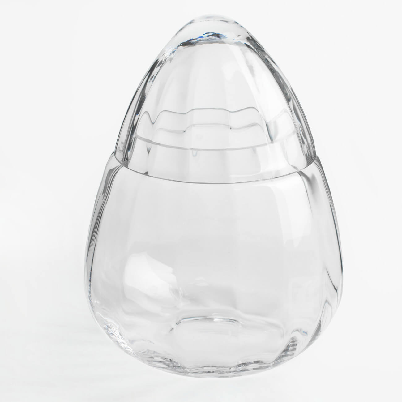 Емкость для хранения, 15х19 см, 1,4 л, стекло Р, Яйцо, Camellia короб для хранения с pvc окном men style 30 х 45 х 20 см