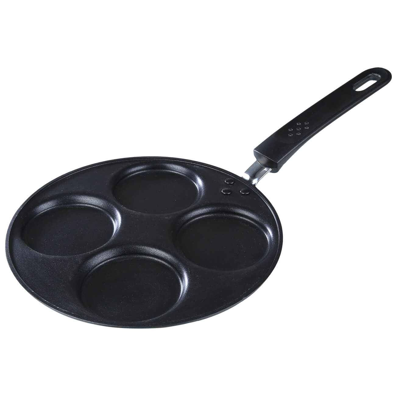 Сковорода для яиц и оладий, 22 см, 4 отд, с покрытием, алюминий, Smart сковорода bergner grill smart 28 cm bgeu 3771