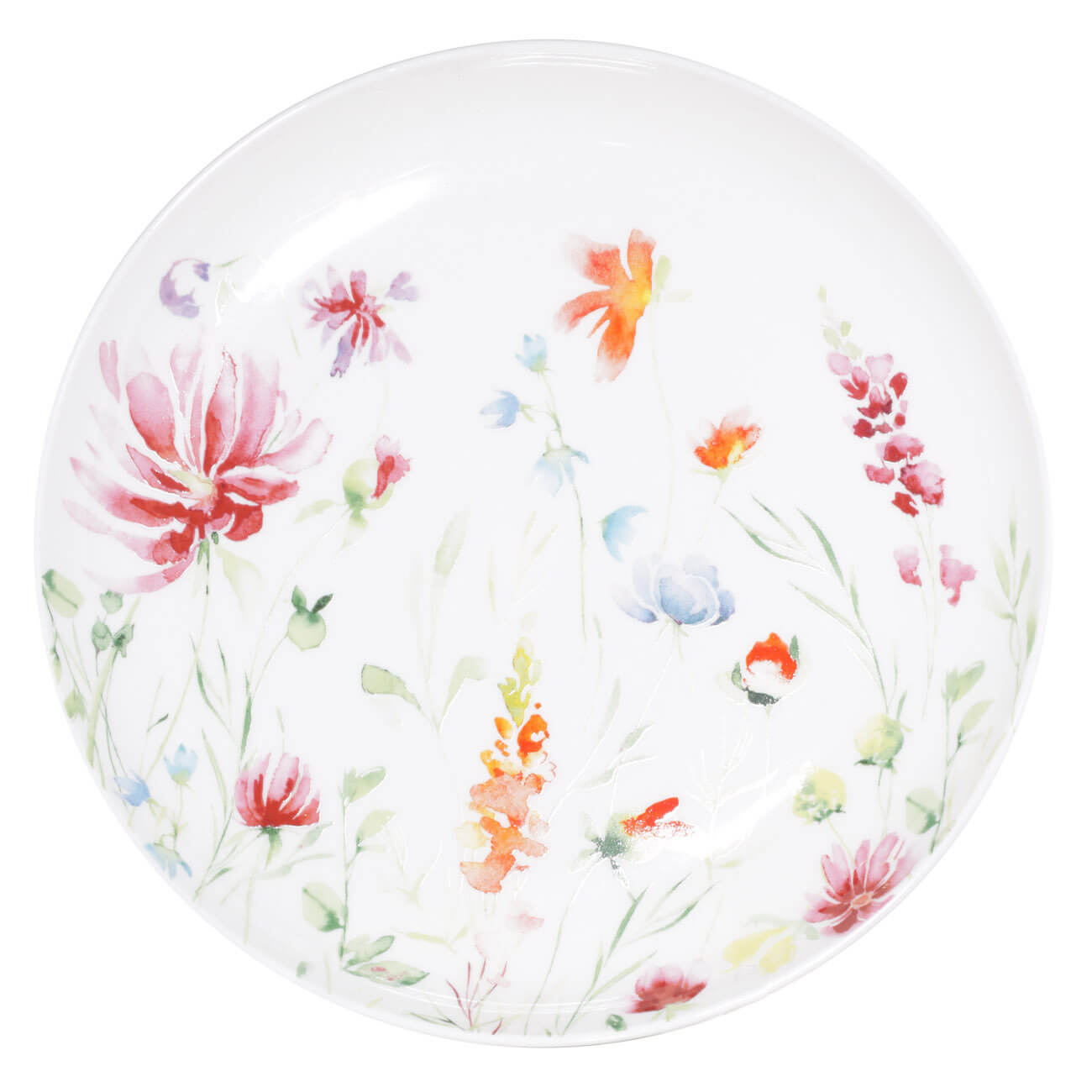 Тарелка обеденная, 27 см, фарфор N, Полевые цветы, Grass - фото 1