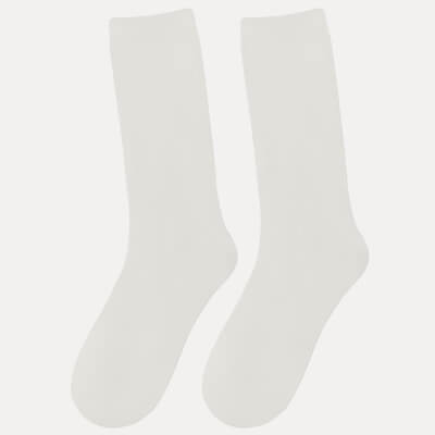 Носки женские, р. 39-41, хлопок/полиэстер, молочные, Basic rib носки женские р 38 41 хлопок полиэстер черные basic