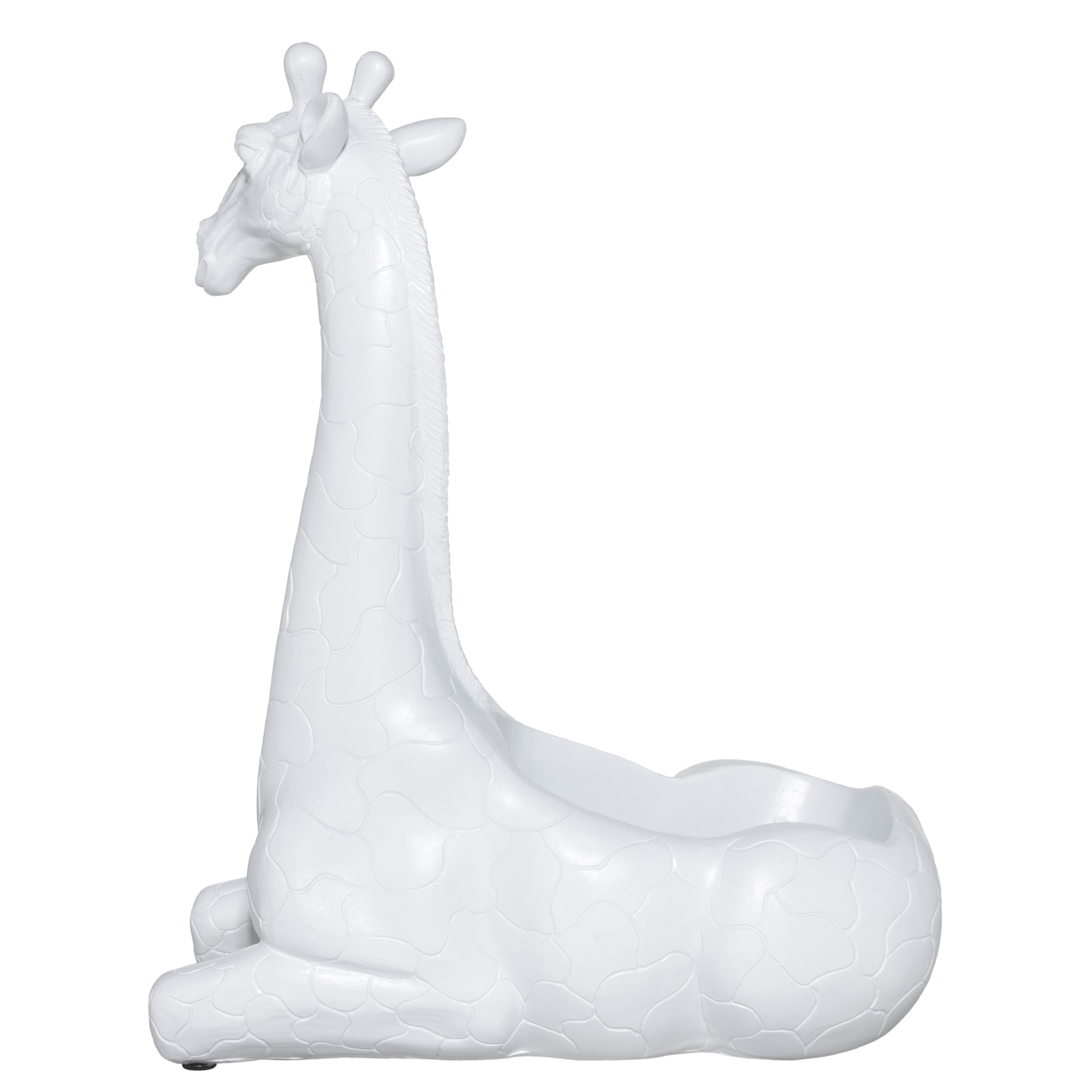 Конфетница, 28х24 см, полирезин, белая, Жираф, Giraffe изображение № 3