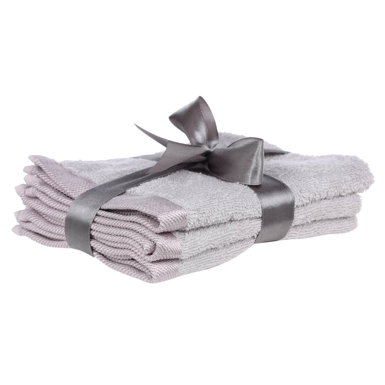 Полотенце, 30х30 см, 3 шт, хлопок, серое, Wellness полотенце 30х30 см 4 шт в корзине хлопок целлюлоза серое белое basket towel