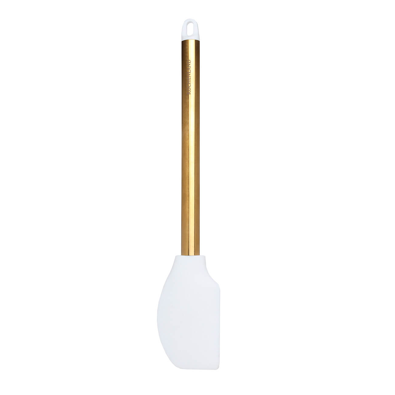 Лопатка-шпатель, 28 см, сталь/силикон, белая, Bello gold инструмент для моделирования шпатель силикон ширина 3 см