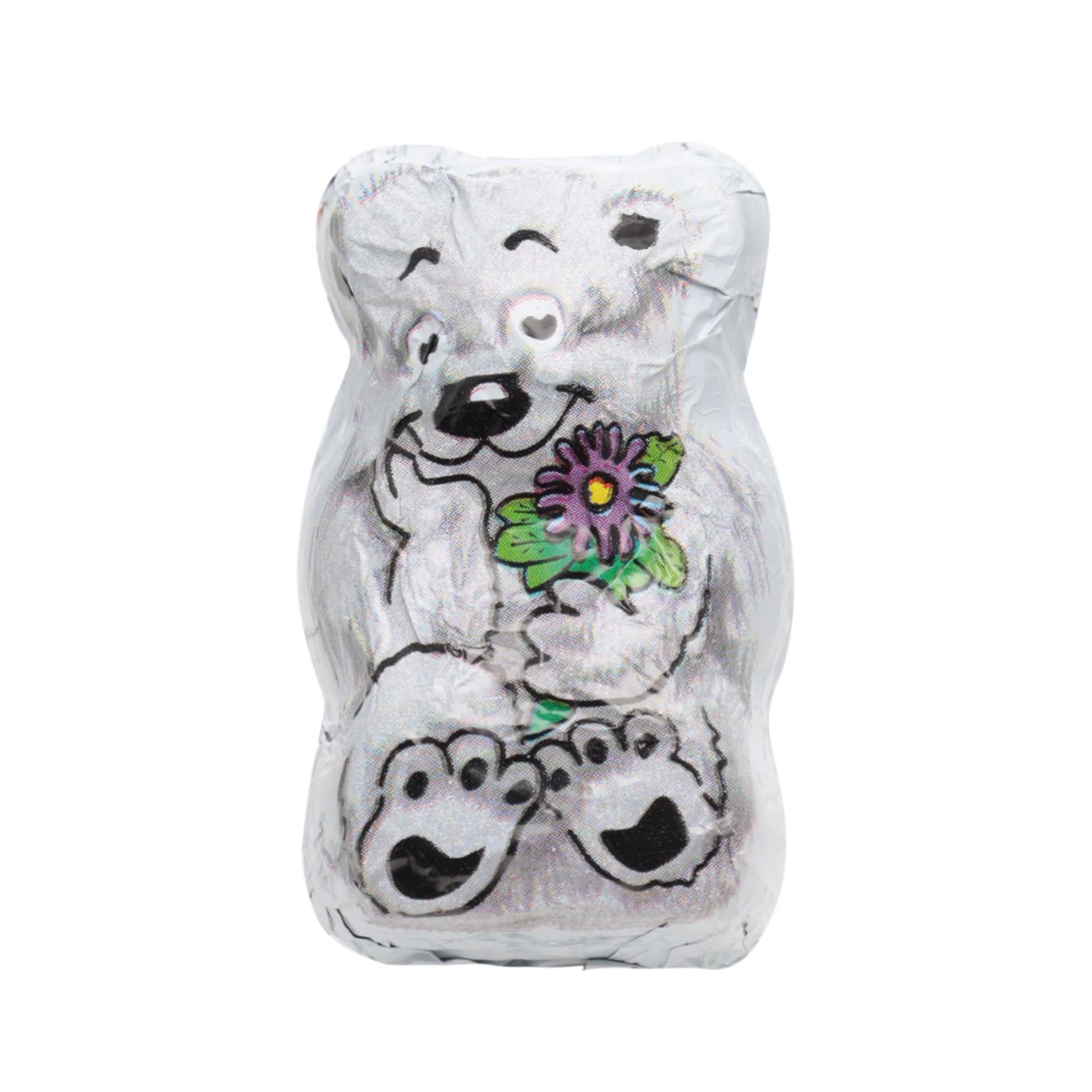 Конфета глазированная, 55 г, 5 шт, светлая пралиновая начинка, топленое молоко, Медведь, Bear изображение № 2