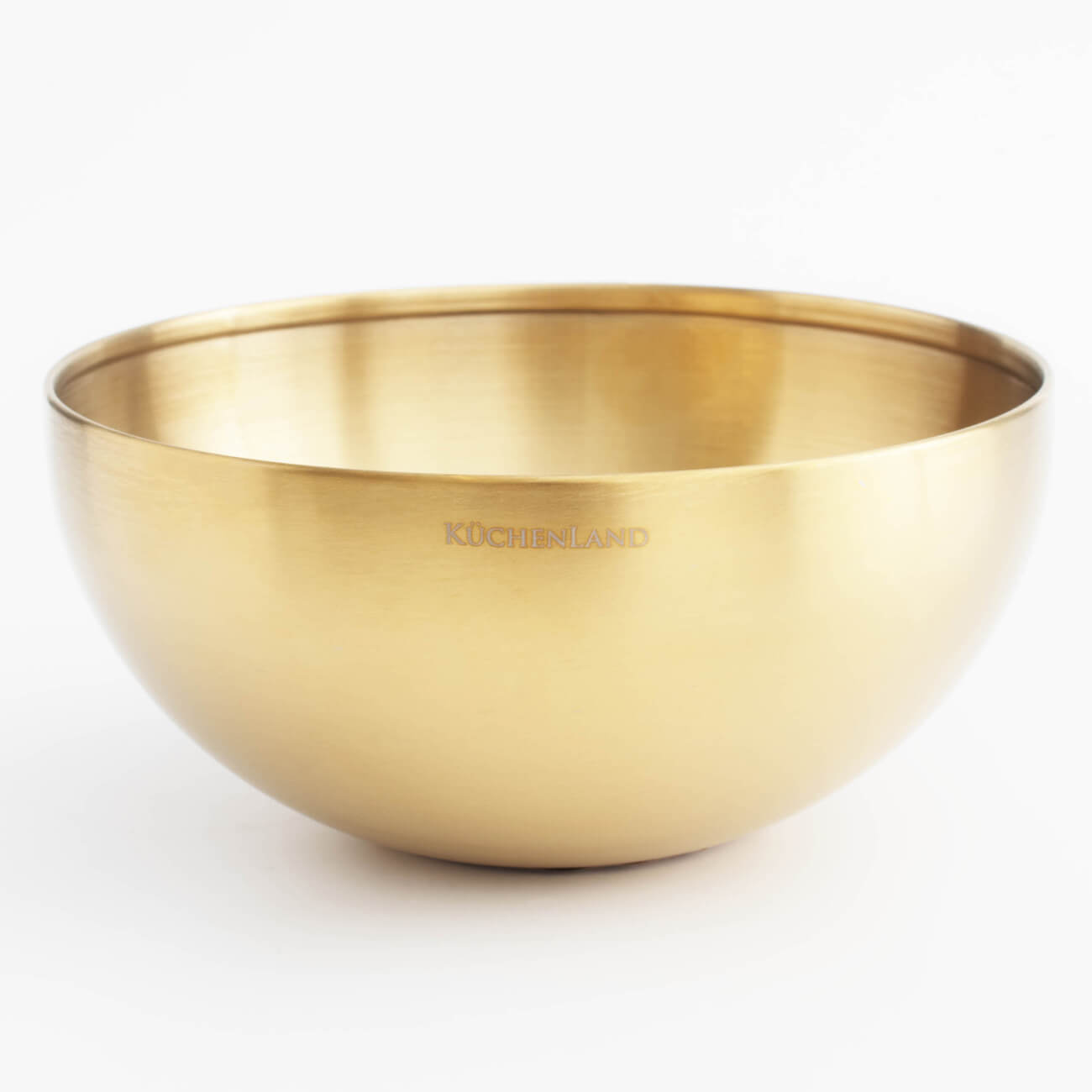 Миска, 1,8 л, сталь, золотистая, Classic gold миска металлическая для кошки с нескользящим основанием yoga cat 235 мл 15х3 5 см