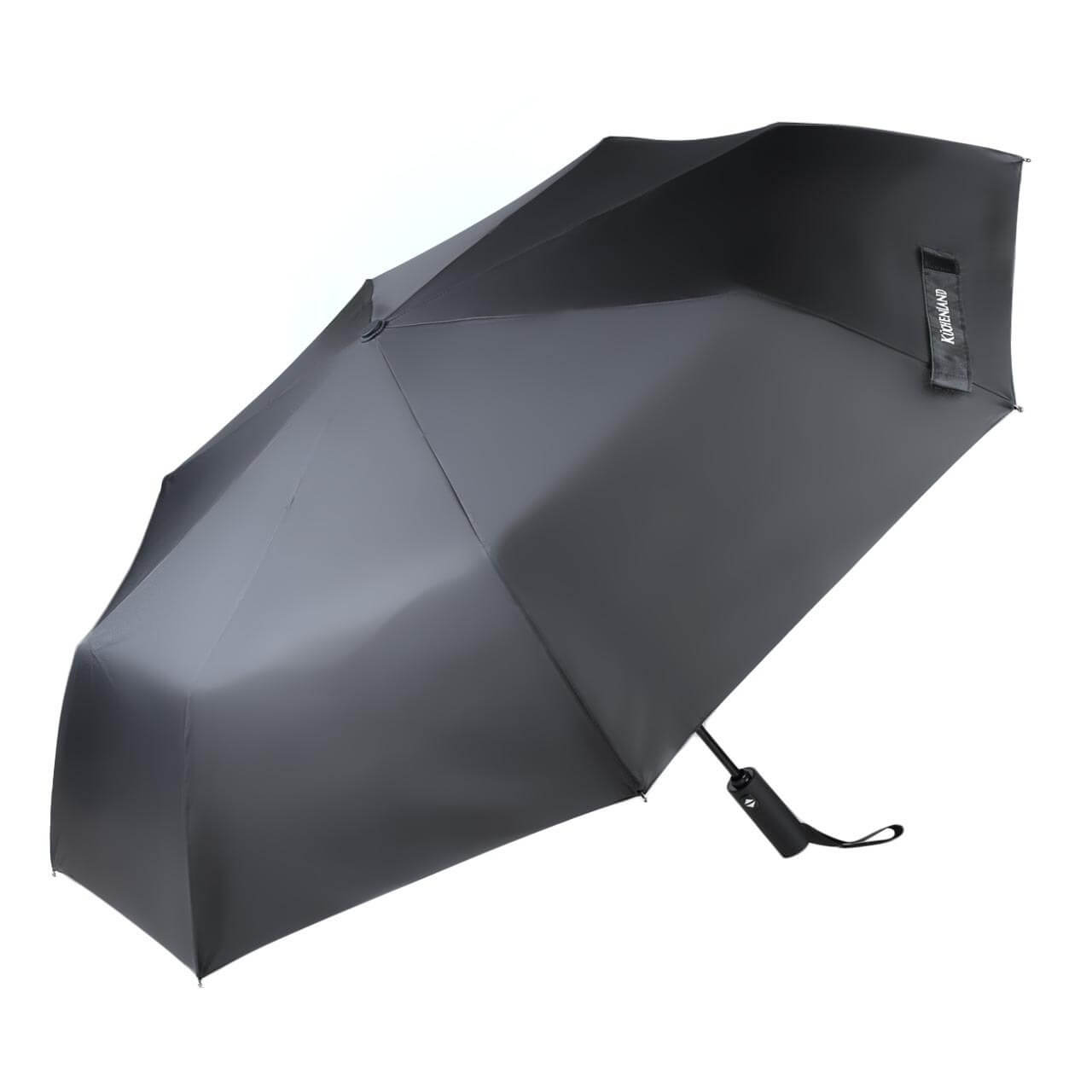 Зонт, 58 см, складной, автоматический, эпонж, черный, Rainy зонт 58 см складной автоматический эпонж rainy