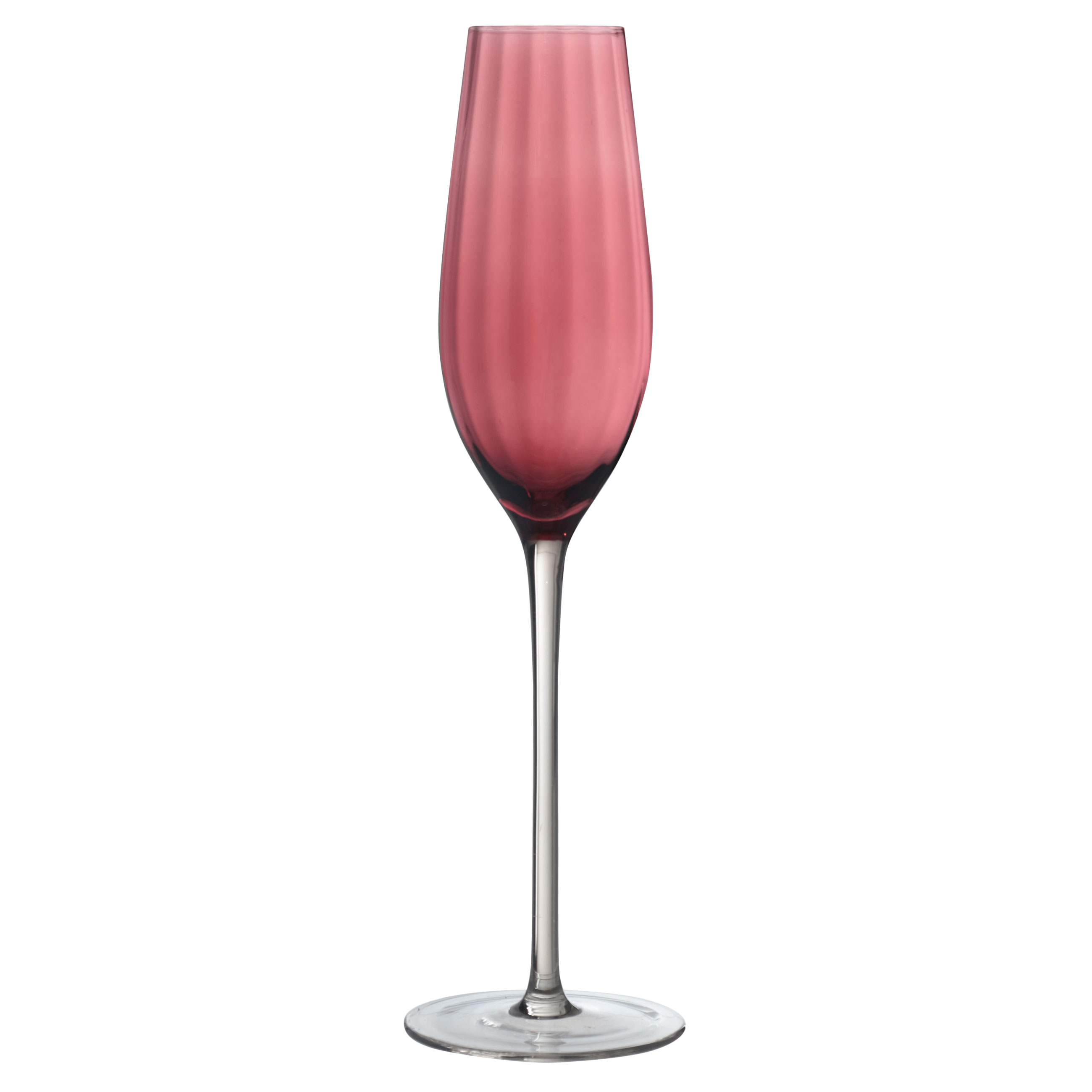 Бокал для шампанского, 210 мл, 2 шт, стекло, бордовый, Filo R color изображение № 2