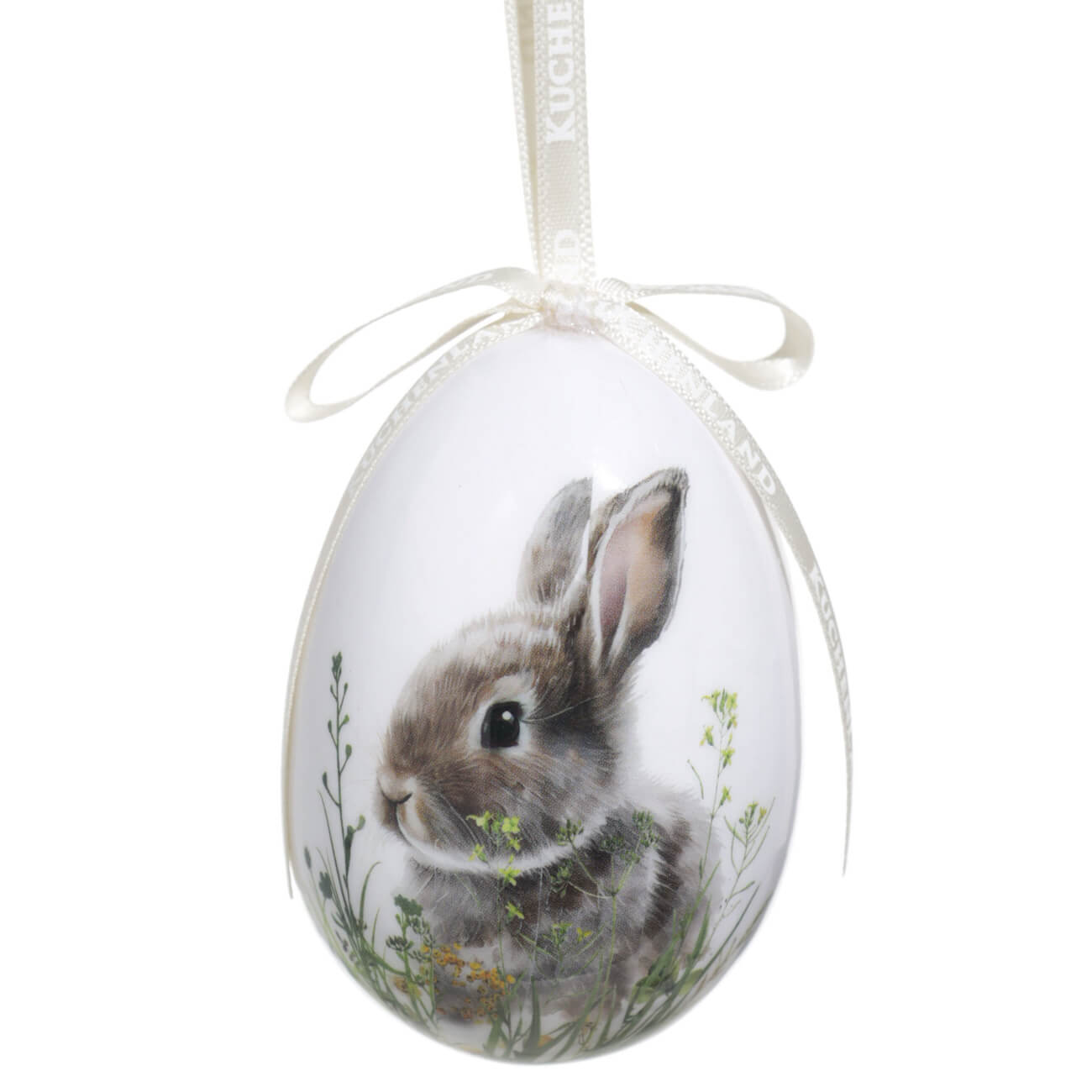 Подвеска, пасхальное яйцо, 8 см, пенопласт, Кролик в саду, Easter подвеска пасхальное яйцо 6 см пенопласт кролик с букетом easter