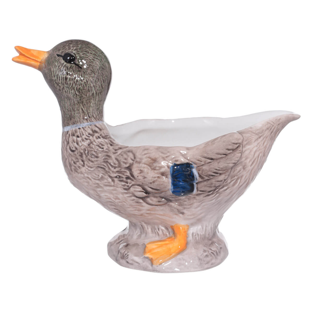 Соусник, 250 мл, керамика, Утка, Duck салфетница 15 см с отделением для зубочисток керамика белая утка с утенком duck