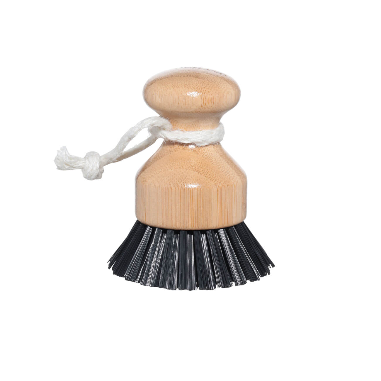 Щетка для мытья посуды, 7 см, бамбук/пластик, черная, Black clean щетка трос для прочистки труб мультидом