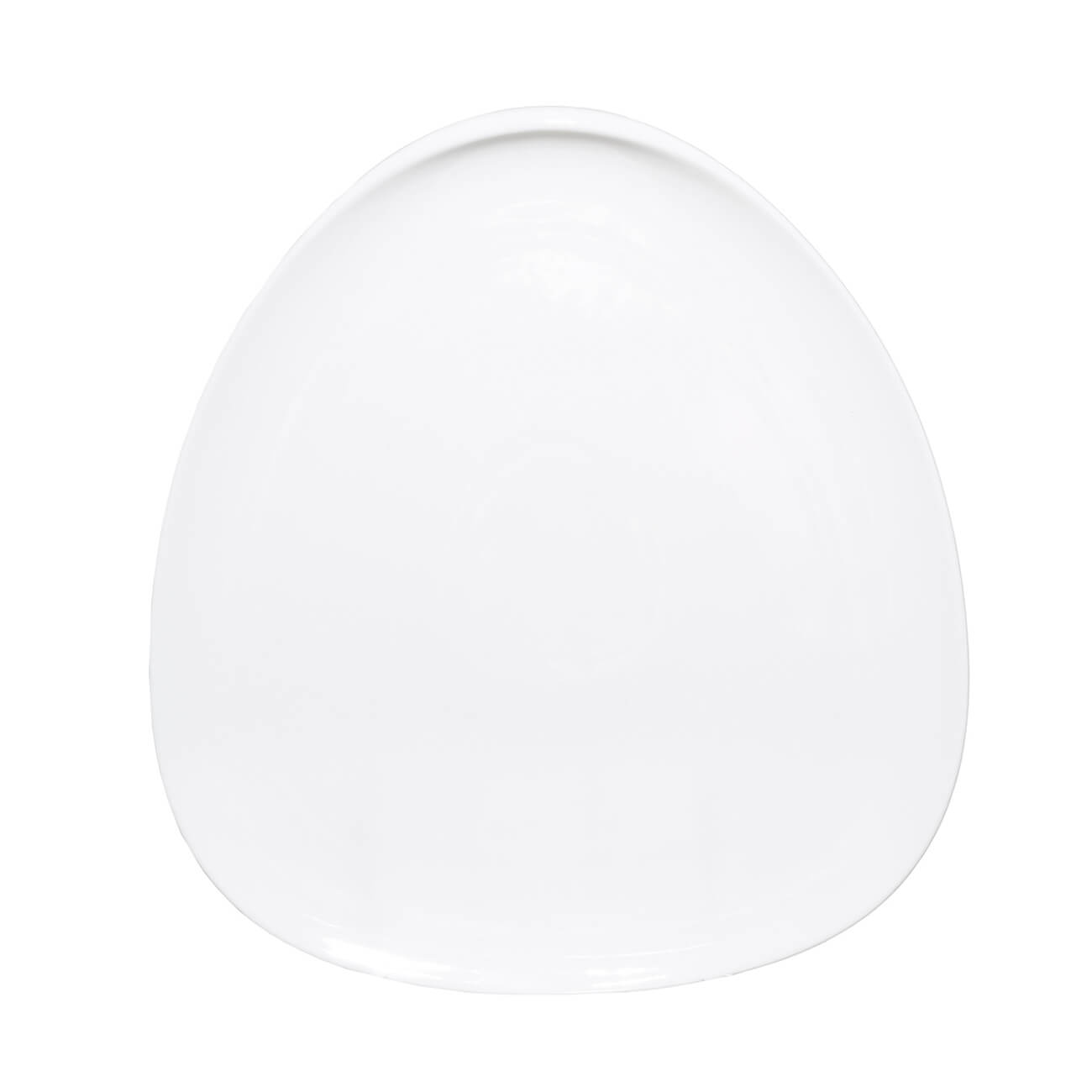 Тарелка закусочная, 23х21 см, фарфор P, белая, Synergy тарелка magistro milk d 20 см акация