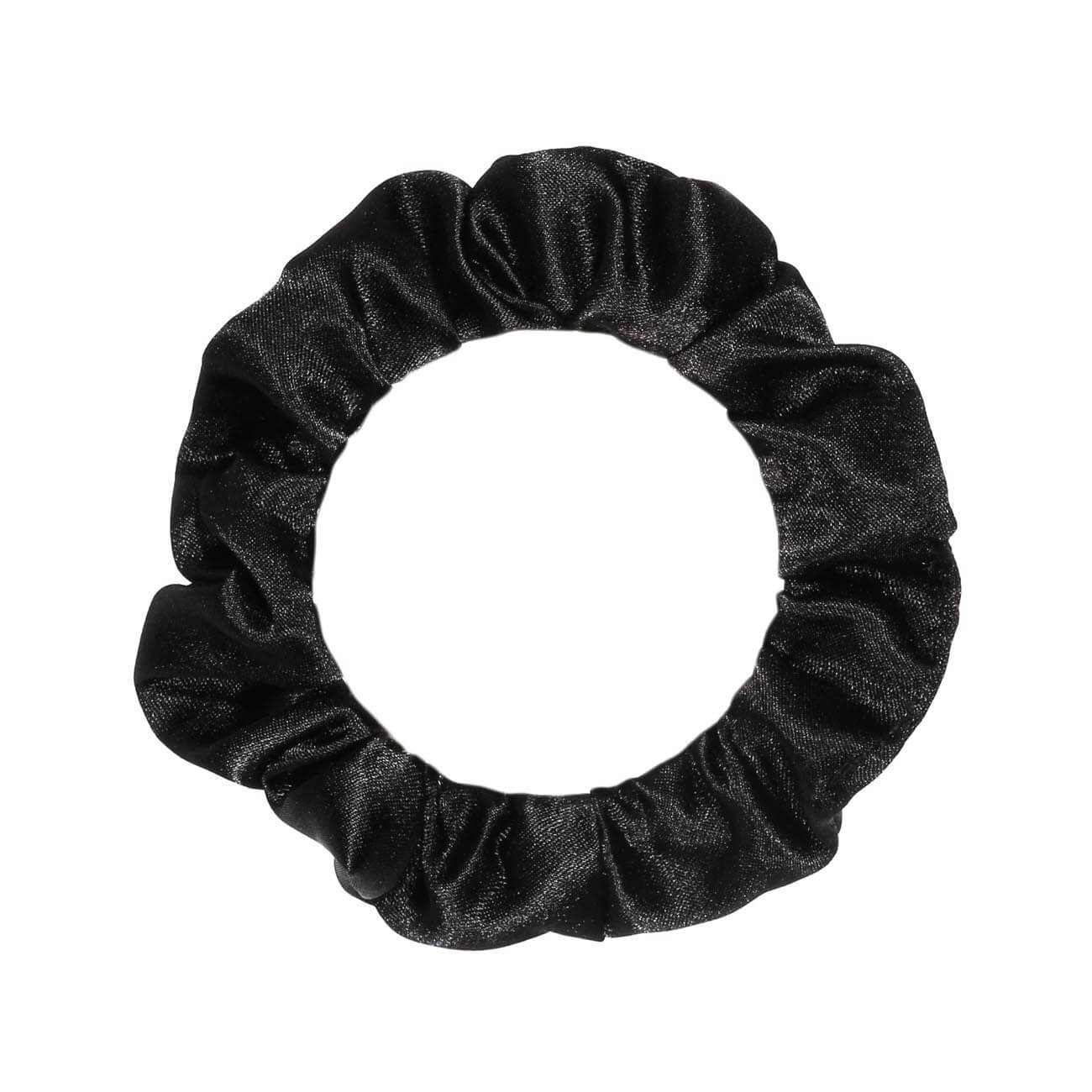 Резинка для волос, 6 см, сатин, черная, Silk спица велосипедная nandun 14g 272mm ucp черная без ниппеля