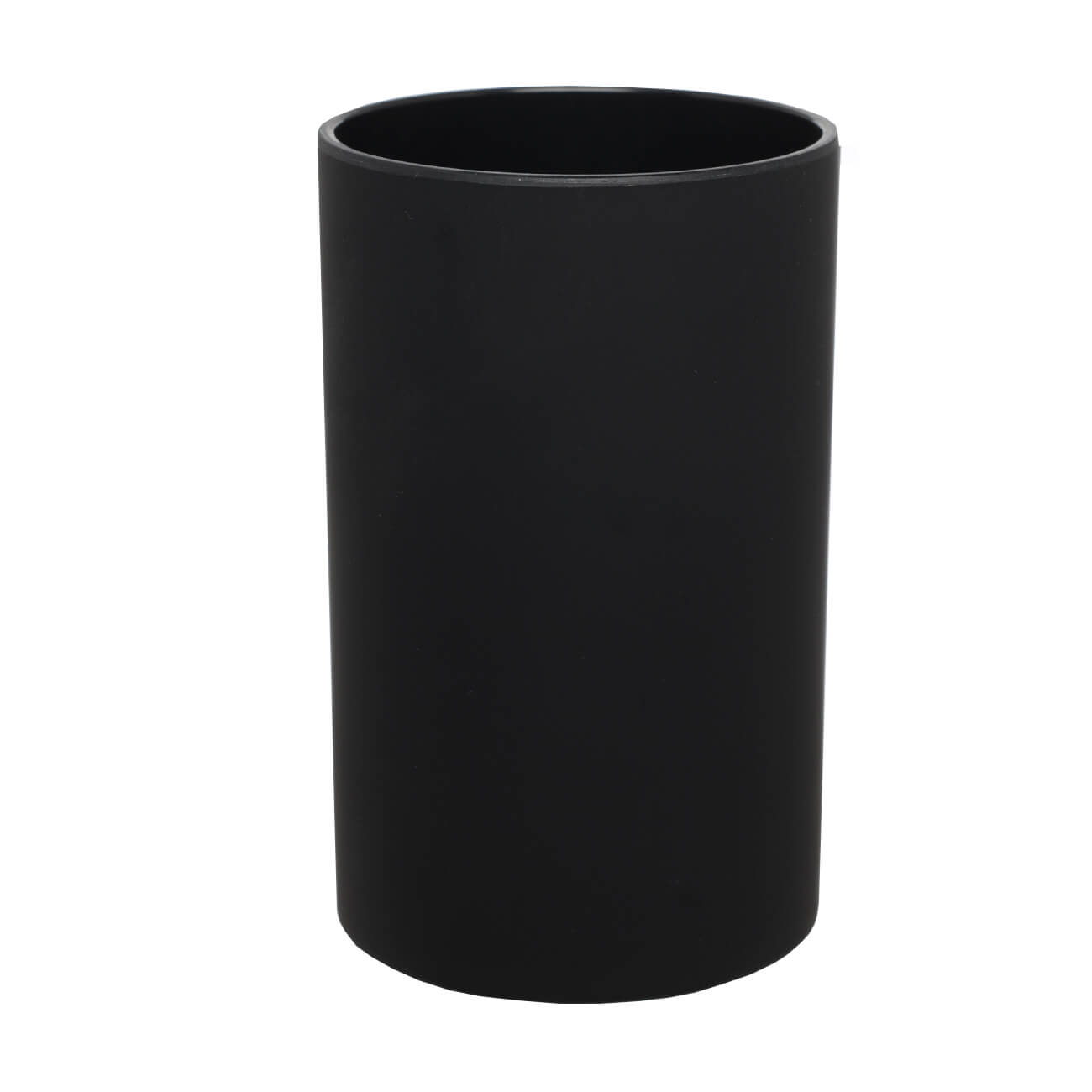 Стакан для ванной комнаты, 11 см, пластик, черный, Loft style стакан для ванной hansgrohe logis universal хром белый 41718000