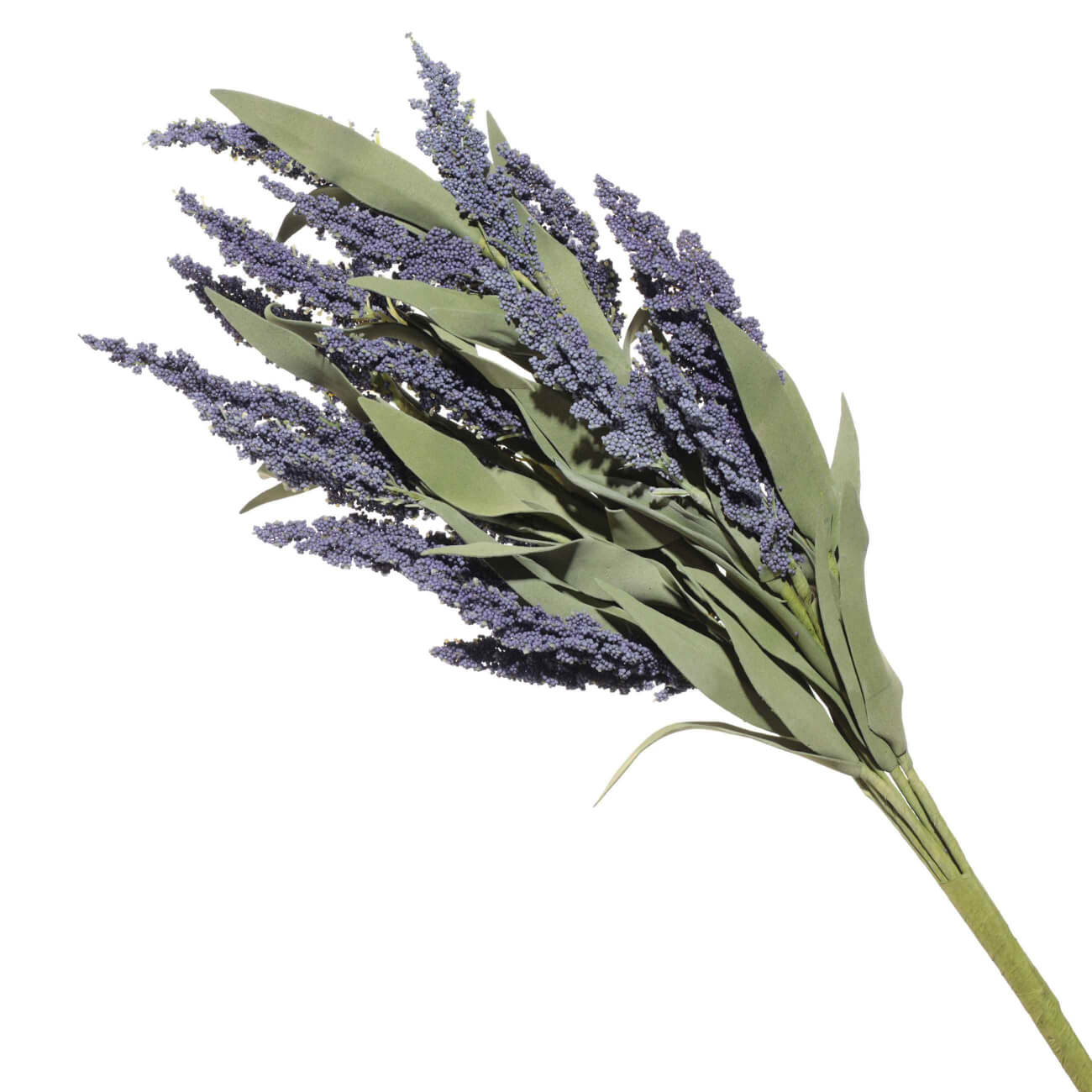 Ветка декоративная, 51 см, пенопласт/сталь, Лаванда, Lavender ветка декоративная 1 м полиэтилен металл лаванда lavender