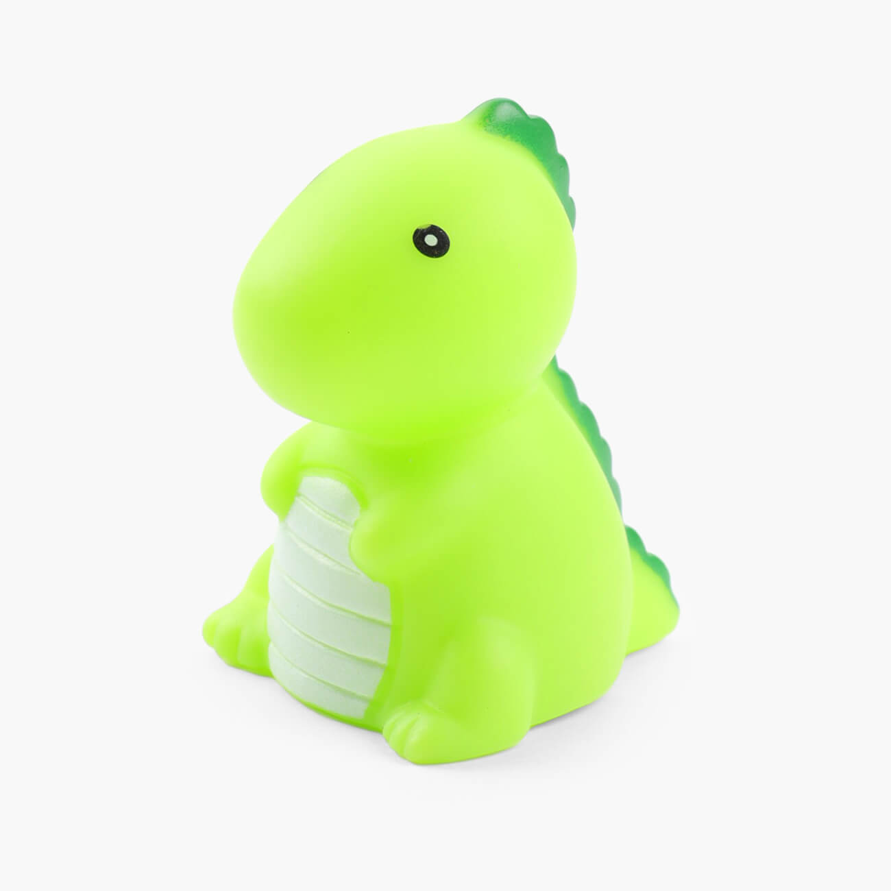 Игрушка для купания, 7х5х5 см, с подсветкой, пластик, голубая, Динозавр, Dino интерактивная игрушка динозавр трицератопс