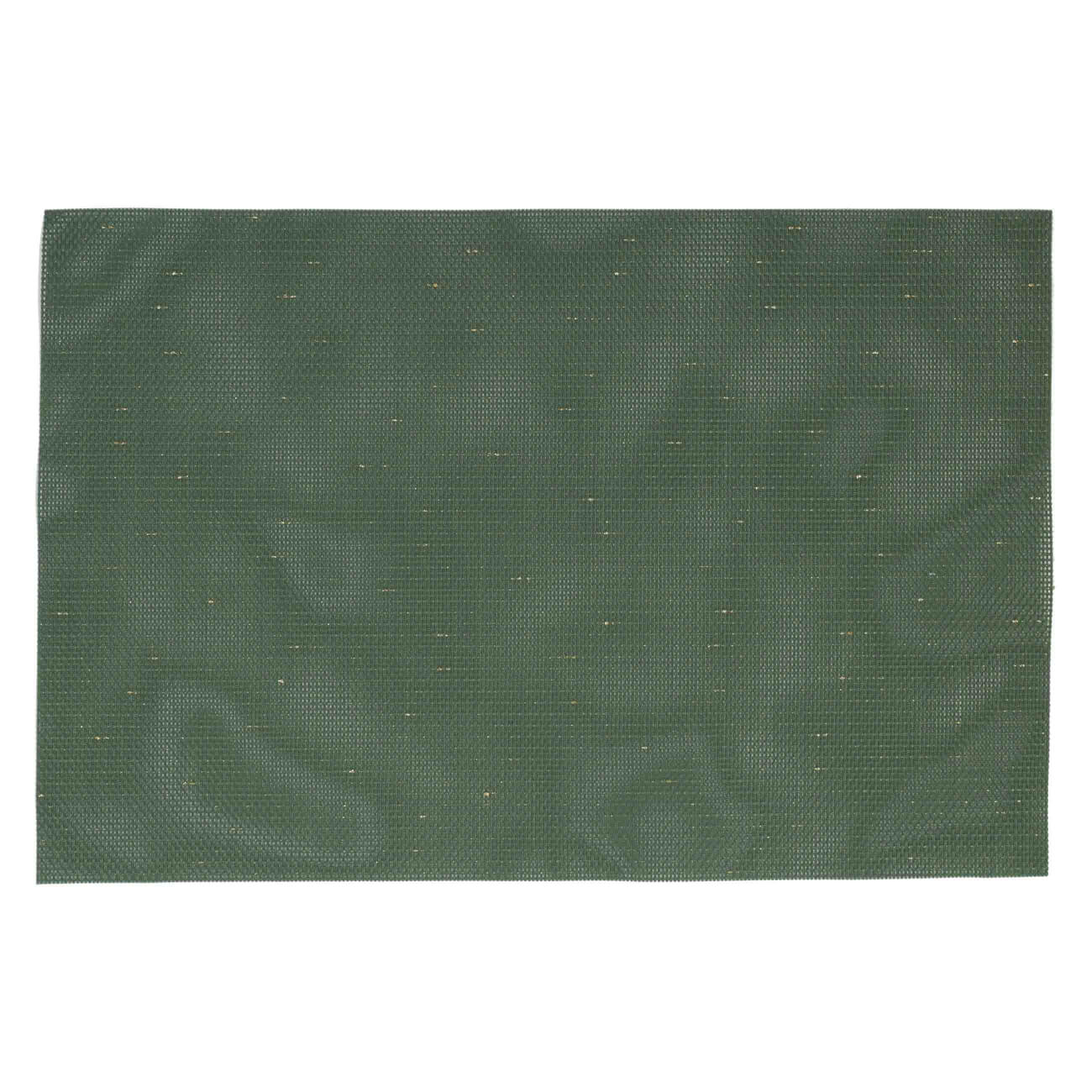 Салфетка под приборы, 30х45 см, ПВХ/полиэстер, прямоугольная, зеленая, Solid салфетка под приборы 30х45 см пвх полиэстер прямоугольная бирюзовая mats