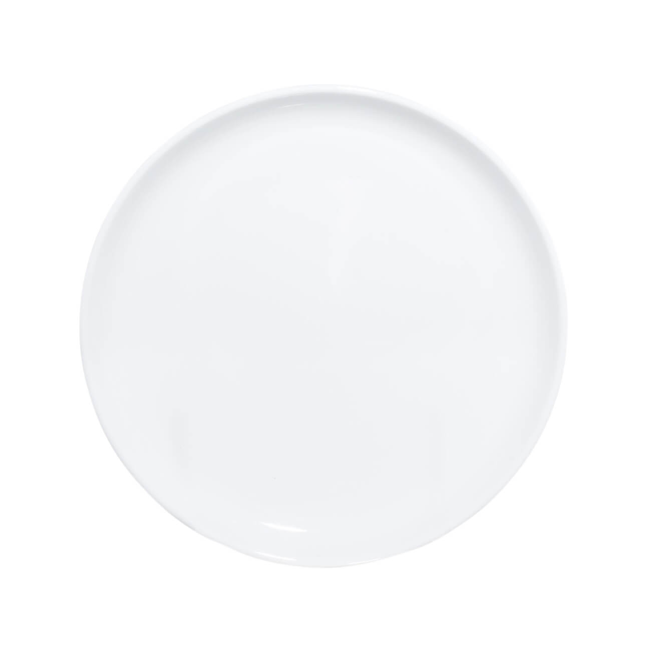 Тарелка десертная, 20 см, фарфор P, белая, Silence тарелка десертная golden opal white купол 19 5 см